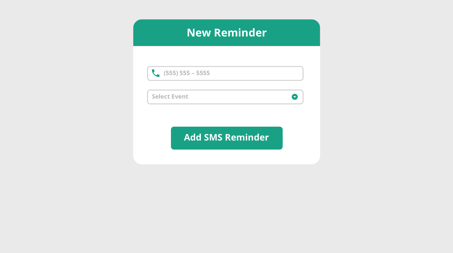 Setup Reminders